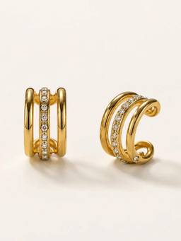 Nam Jewels - Double Orbit Ear Cuff