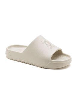 U.S. POLO ASSN. - Palmer Mens Cream Sliders