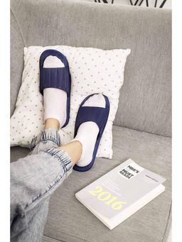 Drunken - Women Navy Blue Sliders