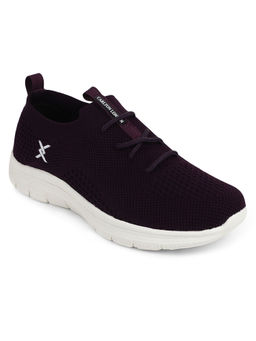 Carlton London - Women Purple Woven Sneakers