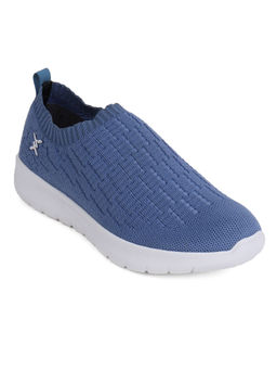 Carlton London - Women Navy Blue Woven Sneakers