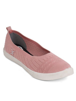 Carlton London - Women Pink Woven Ballerinas