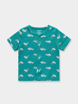 Carter's - Baby Boy Organic Cotton Front Open T-Shirt