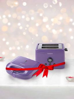 Fumato - Toaster Purple & Sandwich maker Purple