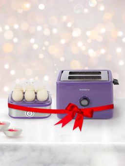 Fumato - Toaster Purple & Egg Boiler Purple