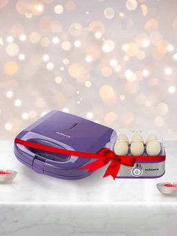 Fumato - Sandwich maker Purple & Egg Boiler Purple