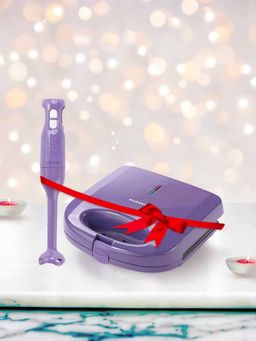 Fumato - Sandwich Maker & Hand Blender Purple
