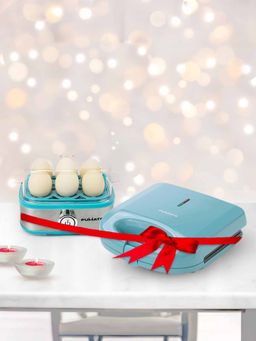 Fumato - Sandwich Maker Teal & Egg Boiler Light blue