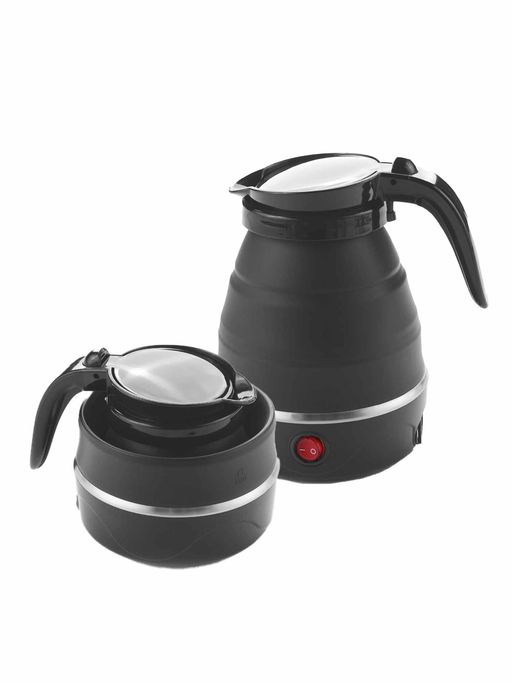 Stainless Steel Gourmia Folding Travel Kettle Gourmia Compact And