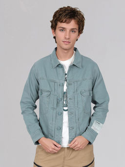 Wrangler - Men Dyed Green Regular Fit Shacket