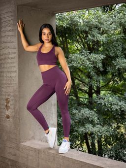 STEEZY - She's Got It Wine Leggings