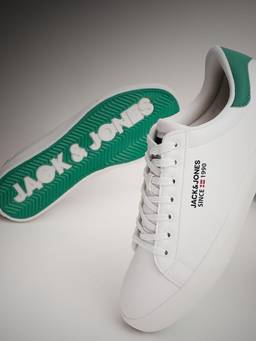 Jack & Jones - White Pu Casual Sneakers
