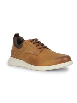 Rockport - Men Noblewalk Elegance Leather Casual Tan Derbies