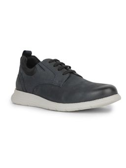 Rockport - Men Noblewalk Elegance Leather Casual Navy Blue Derbies