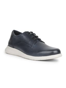 Rockport - Men Artisan Streak Leather Casual Navy Blue Derbies