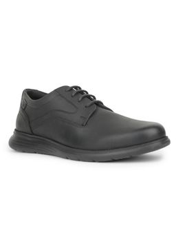 Rockport - Men Artisan Streak Leather Casual Black Derbies