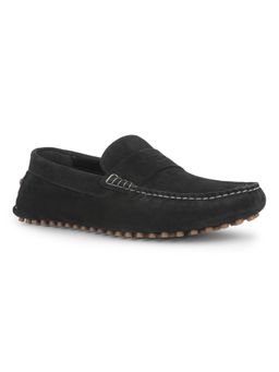 Rockport - Men Legacy Suede Leather Black Loafers