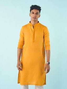 Diwas by Manyavar - Yellow Delight Kurta