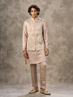 Twamev - Sculptured Elegance Kurta with Pant and Jacket