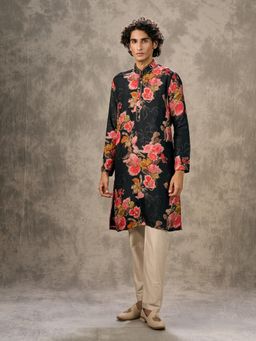 Twamev - Eternal Black Kurta with Pant