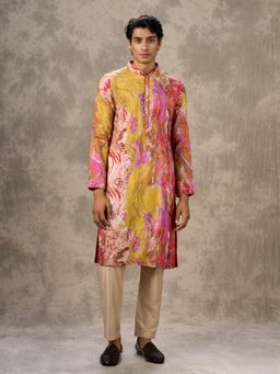 Twamev - Sunkissed Multi-Color Elegance Kurta with Pant