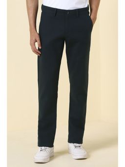 Allen Solly - Men Green Solid Casual Trousers