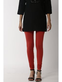 Soch - Rust Cotton Solid Churidar