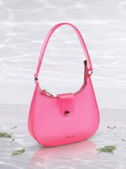 Metro - Solid Pink Handbag (M)