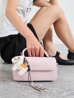 Styli - Women Pink Solid Sling Bag