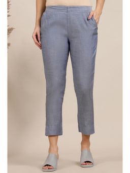 Aurelia - Womens Solid Rayon Trousers