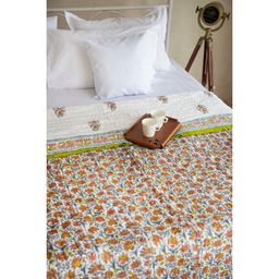 ADYA - Multi-Color Wildflower Cotton Single Quilt