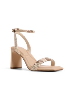 Aldo - AURORAI Brown Ladies Block Sandals Heels