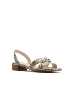 Aldo - BLAIKE Beige Ladies Block Sandals Heels