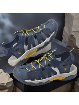 WOODLAND - Mesh Casual Navy Blue Sandals For Men