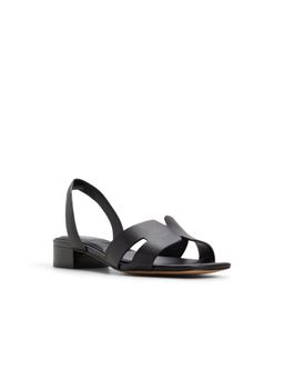 Aldo - JAVAMANNON Black Ladies Block Sandals Heels