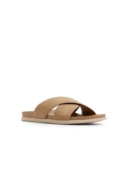 Aldo - MARRINA Beige Mens Double Band Sandals
