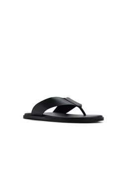Aldo - MAXIMON Black Mens Thong Sandals