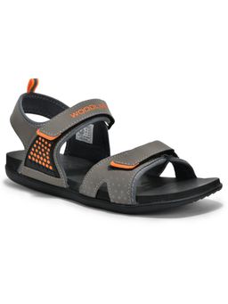 WOODLAND - Casual Wear Polyurethane Grey Sandals For Men