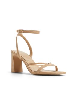 Aldo - STELLARE Beige Ladies Block Sandals Heels
