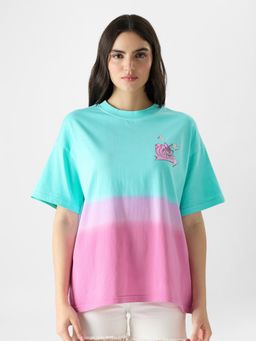 The Souled Store - Official Alice In Wonderland: Wrong Way Women Oversized T-Shirt