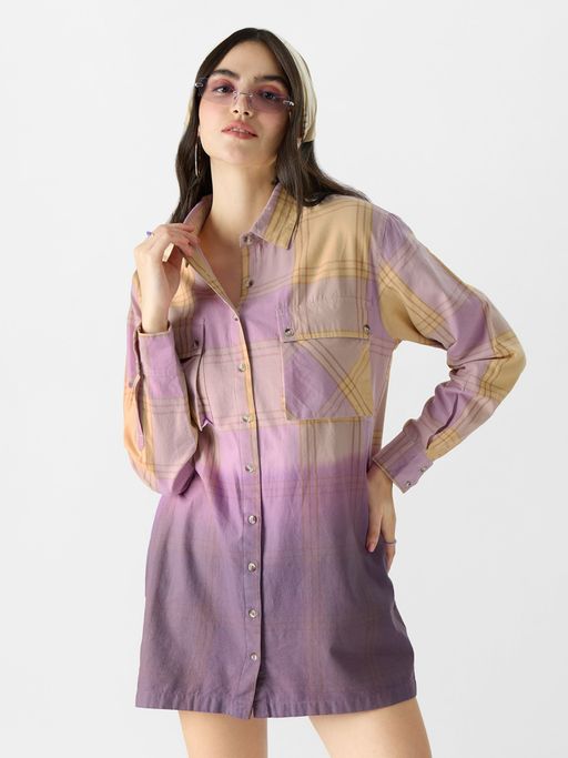 open lace back dress Tie Dye Maxi T-Shirt Dress L / Marine/ Multi