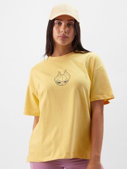 The Souled Store - Original Disney: Cute Maleficent Women Oversized T-Shirt