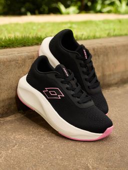 LOTTO - Xwift Knit Black Running Shoes for Women