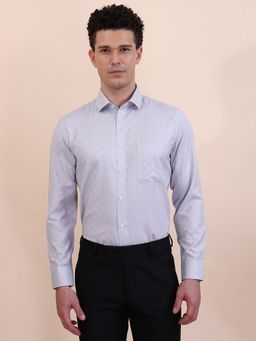 Greenfibre - Grey Blended Checks Casual Shirt