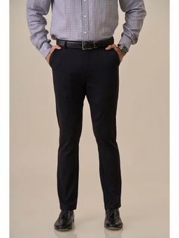 MH&Y - Men Black Formal Knit Trousers