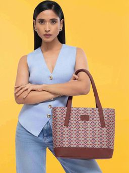 Zouk - Women Ajrakh Kami Classic Tote Bag