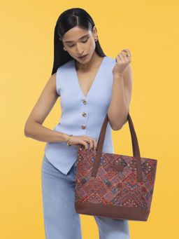 Zouk - Women Bhuj Rabari Classic Tote Bag