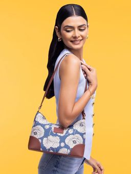 Zouk - Women Vegan Leather Nilgiri Lapis Regular Handbag