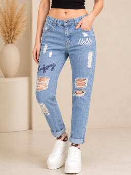STREET 9 - Blue Rugged Jeans