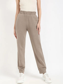 Calvin Klein - Grey Regular Fit Solid Mid Rise Jogger